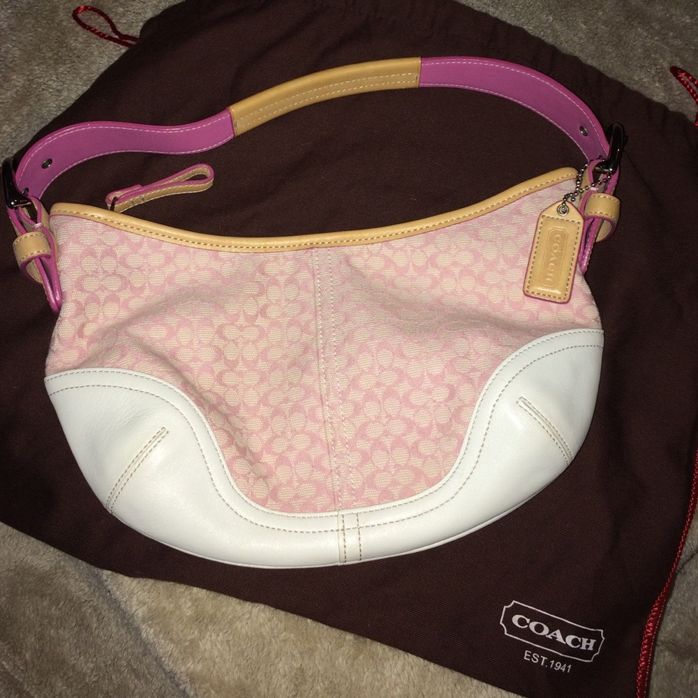 RARE Vintage Coach Signature Purse